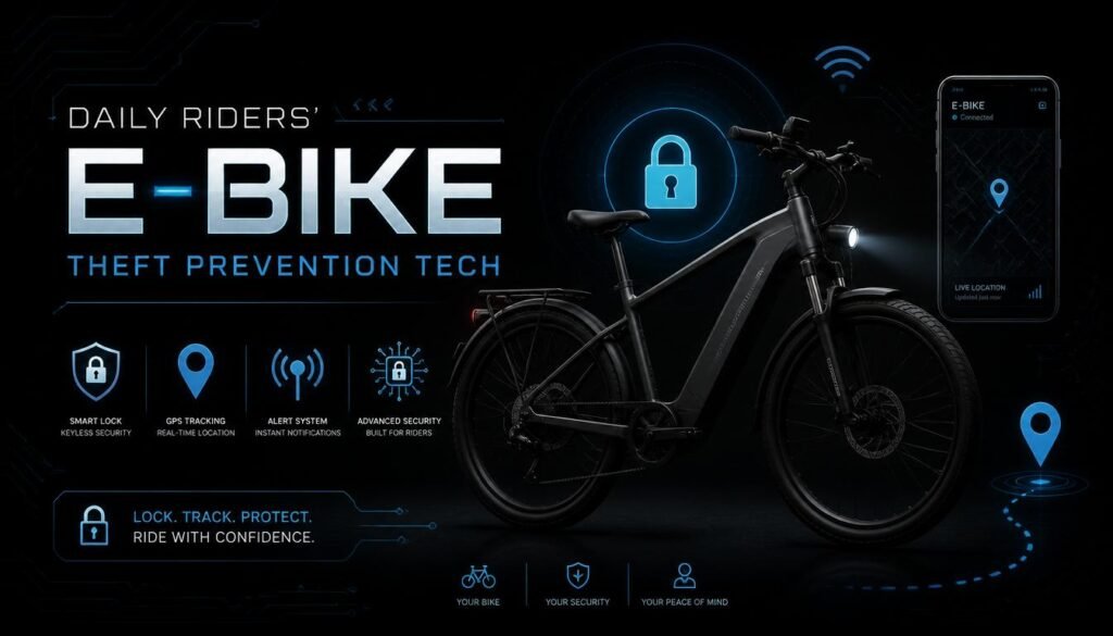 Daily Riders’ E-Bike Theft Prevention Tech