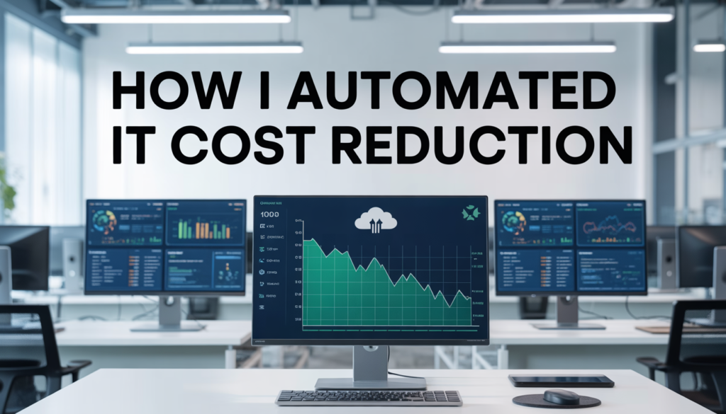 How I Automated IT Cost Reduction